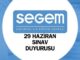 SEGEM 2024 Haziran Sınav Duyurusu