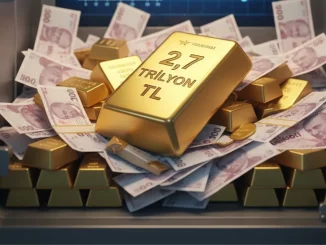 Altın Sevdası Rekor Kırdı: Bankalardaki Altın Mevduatı Bir Yılda %100 Fırladı!