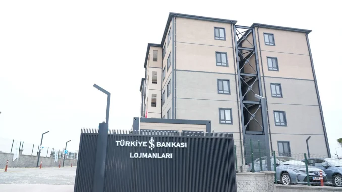 İş Bankası Personel Lojmanlarını Tamamladı