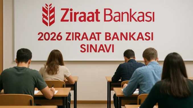 Ziraat Bankası Sınavı Ne Zaman 2026
